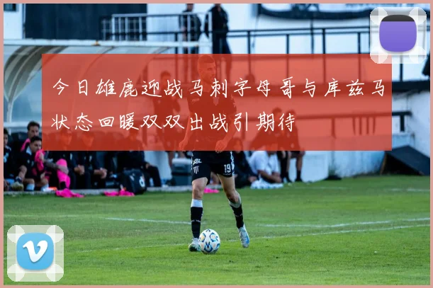 今日雄鹿迎战马刺字母哥与库兹马状态回暖双双出战引期待