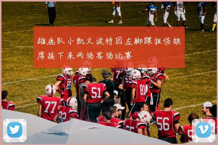 雄鹿队小凯文波特因左脚踝扭伤缺席接下来两场客场比赛